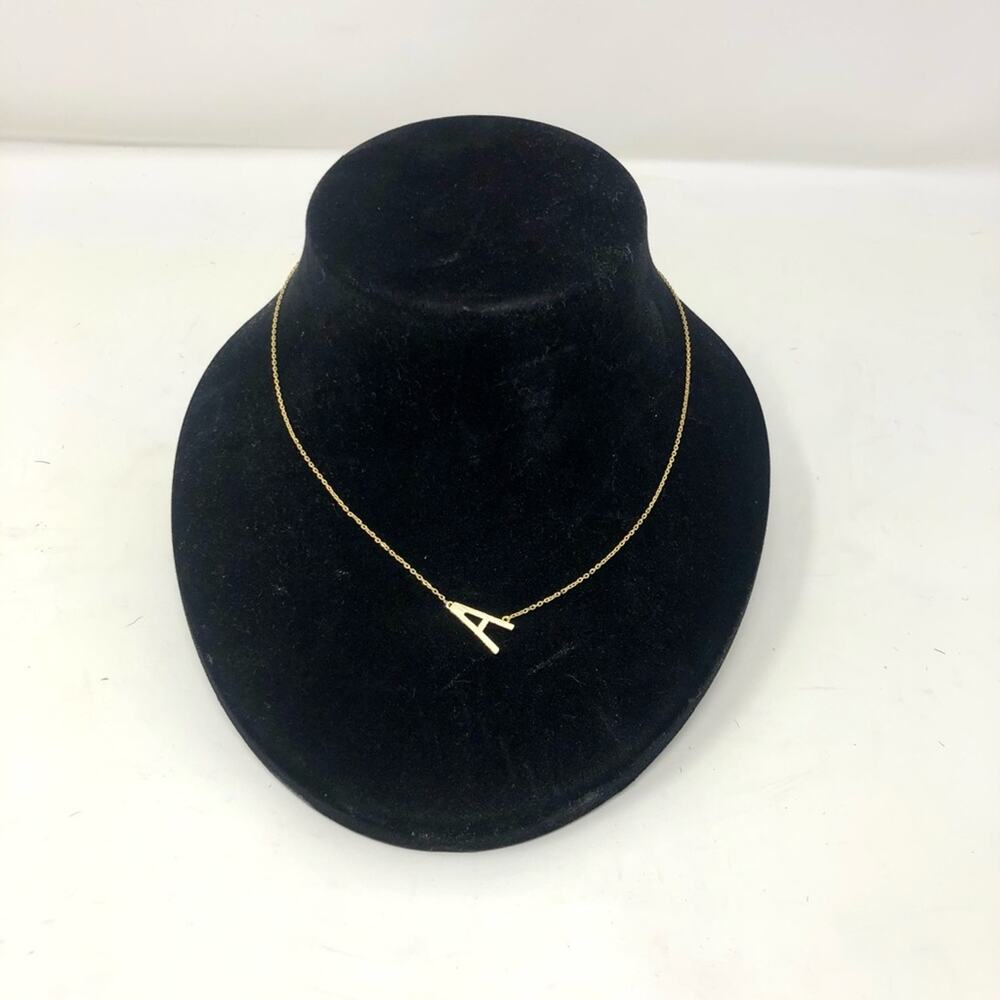NWOT Initial Floating A Necklace